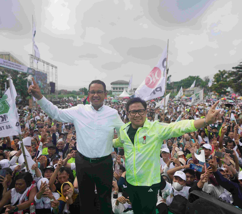 Anies-Cak Imin Kampanye Akbar di Tegal