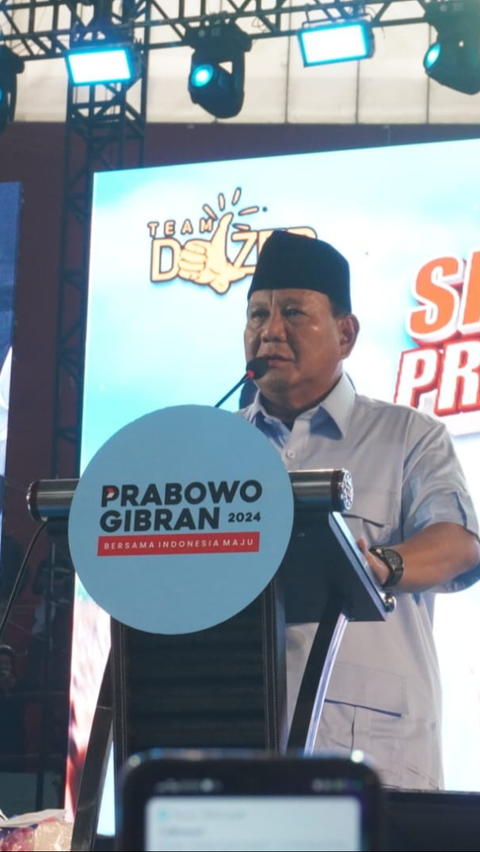 Prabowo Yakin Menang Pilpres Satu Putaran Setelah Lihat Survei