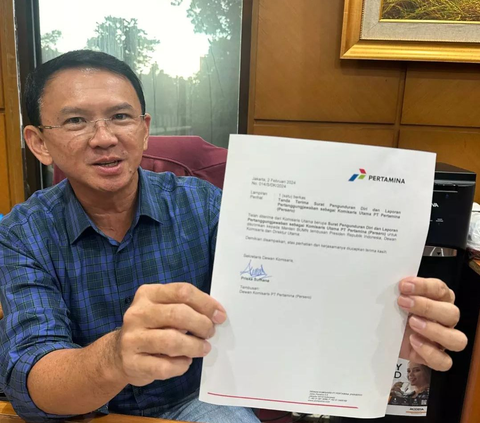 Dukung Ganjar-Mahfud, Ahok Mundur dari Komisaris Utama Pertamina