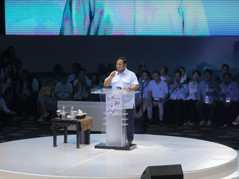 Prabowo: Kalau Bersama Anak-Anak Muda, Saya Tidak Takut Apapun