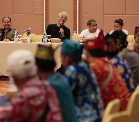 Ganjar berdialog dengan warga Kalimantan Tengah soal food estate