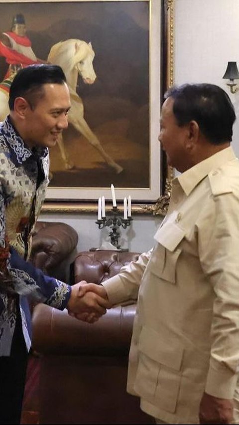 AHY Lapor Prabowo Usai Ditunjuk Jokowi Jadi Menteri ATR