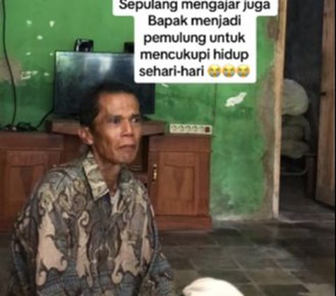 Kisah Guru Honorer 36 Tahun Ngajar, Upah Tak Cukup Sampai jadi Pemulung Usai Mengajar