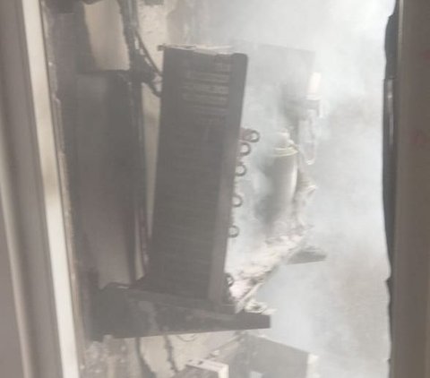 Viral Video Api Muncul di Bagian Luar Unit Apartemen di Kemayoran, Ini Penjelasan Damkar