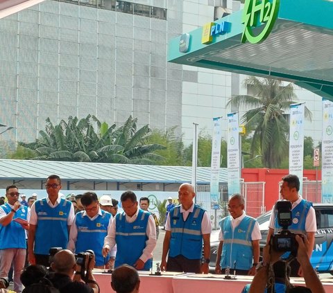 Pertama di Indonesia, Ini Penampakan Canggihnya SPBU Hidrogen Hijau di Senayan