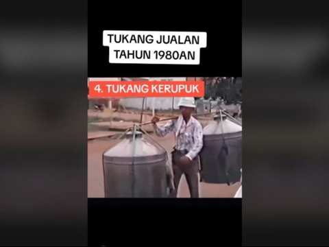 Begini Potret Para Pedagang Jadul Tahun 80an dari Warteg Hingga Penjual Kerupuk Dijamin Bikin Nostalgia