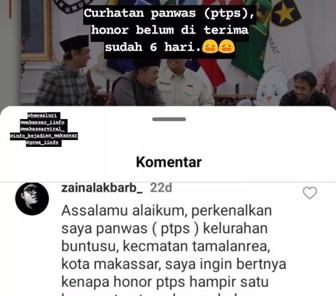 Viral Pengawas TPS di Makassar Belum Terima Honor, Ini Penjelasan Bawaslu