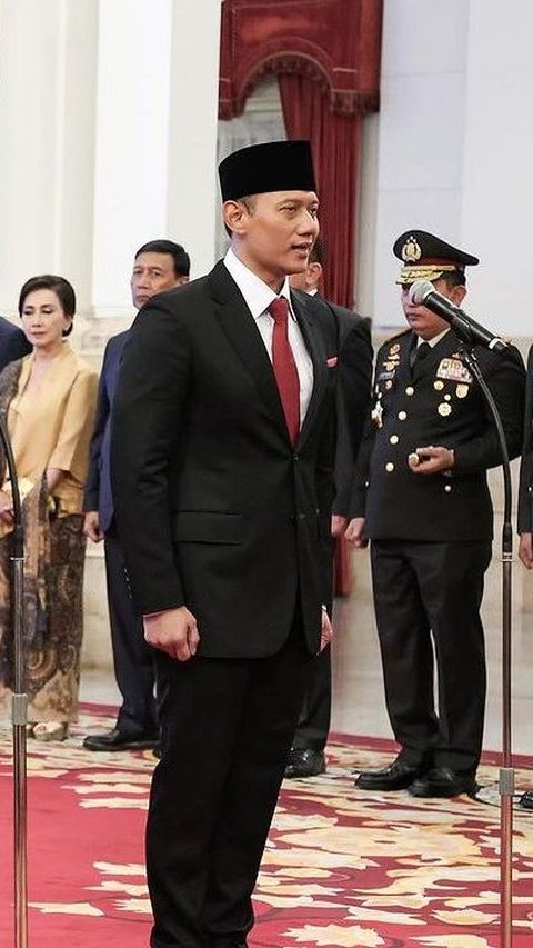 Profil AHY Anak SBY, Lulusan Terbaik Akmil Dilantik Jokowi Jadi Menteri ATR/BPN