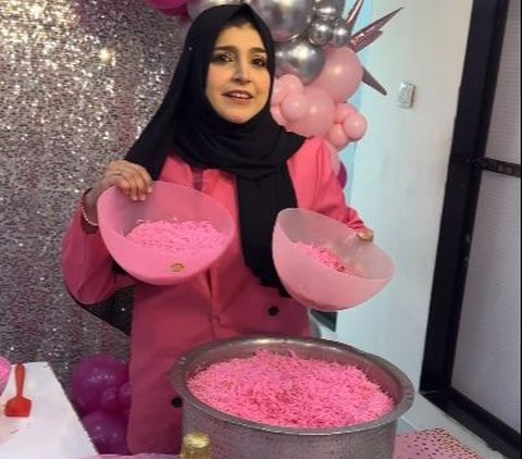 Cute but Shocking, Pink Version of Biryani Rice
