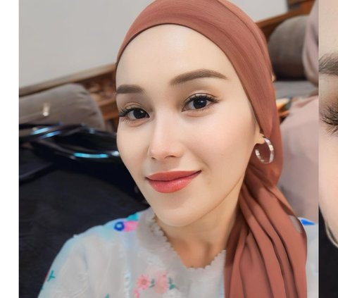 7 Potret Ayu Ting Ting Tampil dengan Kerudung Bergaya Turban, Netizen 'Masyaallah Super Cantik'