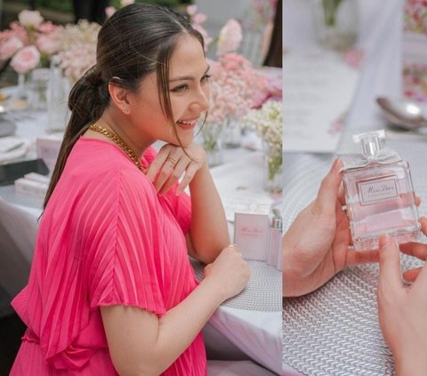 Bumil Cantiknya Kebangetan, Potret Jessica Mila Hadiri Acara Dior Pakai Dress Pink Curi Perhatian