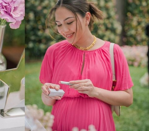 Bumil Cantiknya Kebangetan, Potret Jessica Mila Hadiri Acara Dior Pakai Dress Pink Curi Perhatian