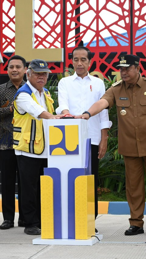 Jokowi Resmikan IPAL Losari Senilai Rp1,2 Triliun, Berharap Masyarakat Peduli Lingkungan