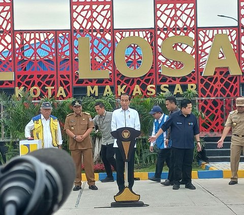 Jokowi Resmikan IPAL Losari Senilai Rp1,2 Triliun, Berharap Masyarakat Peduli Lingkungan