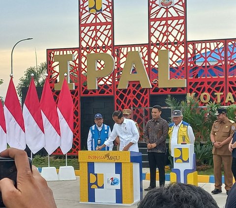 Jokowi Resmikan IPAL Losari Senilai Rp1,2 Triliun, Berharap Masyarakat Peduli Lingkungan