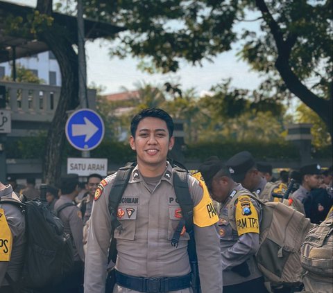 Polisi Ini Dinyinyirin Tampan Hanya saat Pakai Masker, Begini Potretnya Usai Dibuka, Bikin Gagal Fokus