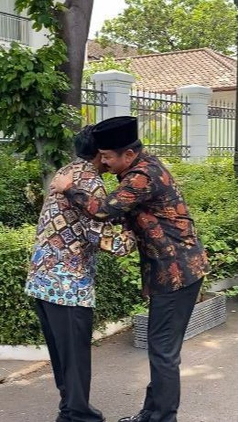 Menko Polhukam Hadi Tjahjanto Sowan ke Mahfud, Usai Kemarin Dilantik Jokowi