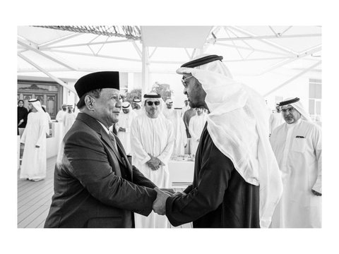 Prabowo Receives Congratulations from President of UAE: I Look Forward to Your Leadership