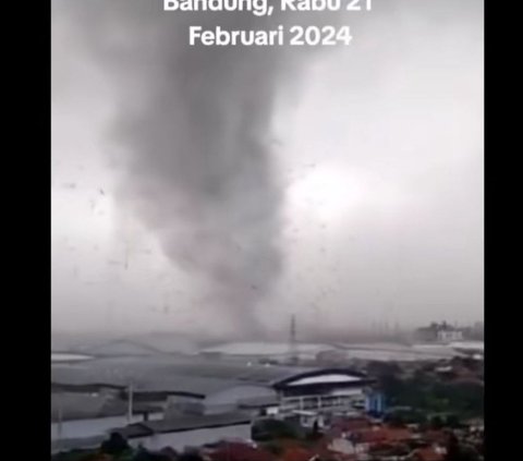 Sejarah Angin Puting Beliung Mirip Tornado di Bandung