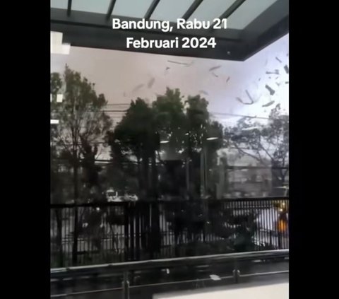 Sejarah Angin Puting Beliung Mirip Tornado di Bandung