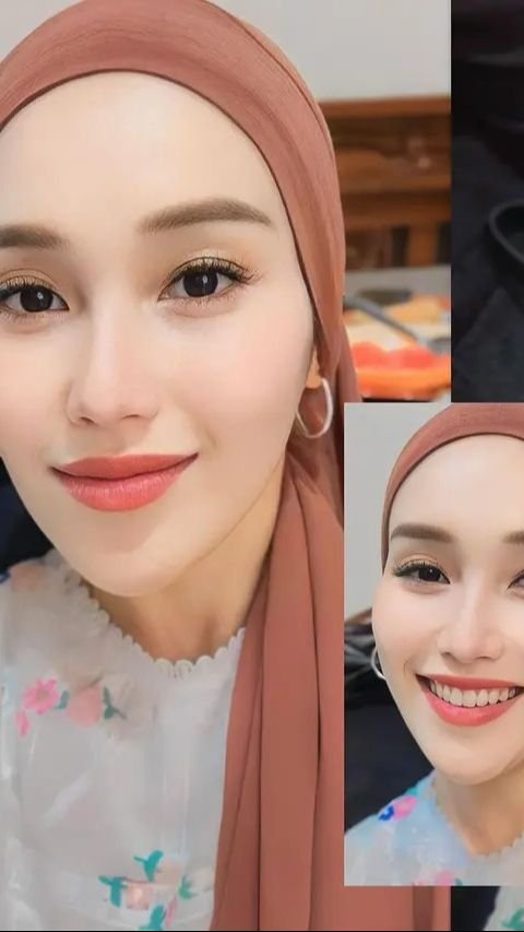 Penampilan Cantik Ayu Ting Ting Pakai Turban di Pengajian Persiapan Nikah