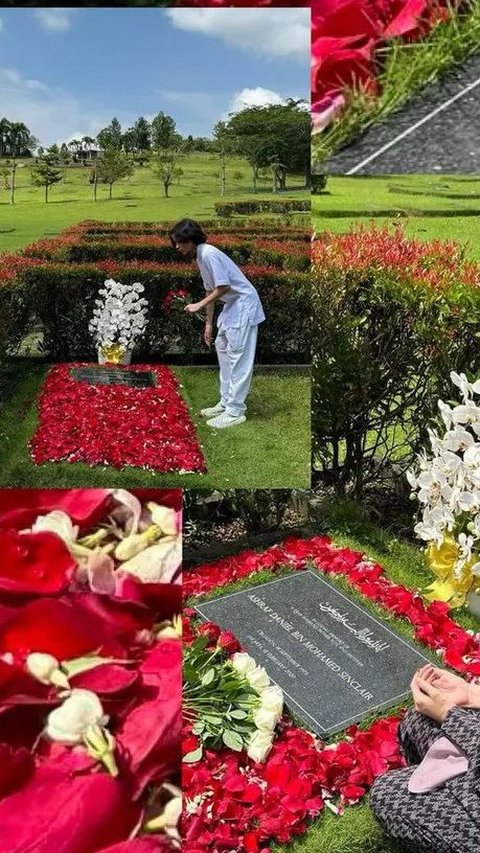 Noah meletakkan bunga di makam sang ayah. BCL menyusul dengan doa penuh harap untuk Ashraf. Momen penghormatan yang sarat makna.