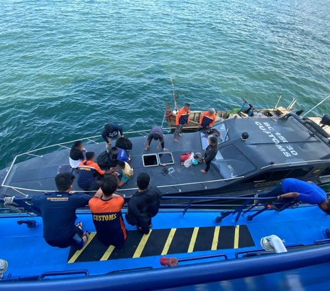 Momen Personel Gabungan Sigap Sergap Boat Bawa 42 Kg Sabu dari Malaysia untuk Diedarkan di Aceh