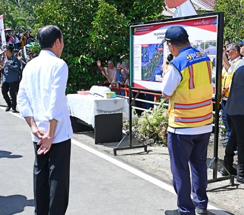 Jokowi Resmikan Instruksi Jalan Daerah di Sulawesi Utara dengan Anggaran Rp183 Miliar
