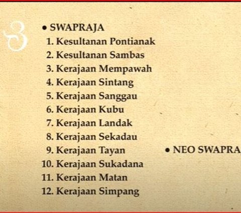 Sejarah Berdirinya Daerah Istimewa Kalbar, Wilayahnya Terdiri dari Berbagai Kerajaan