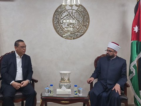 Kunjungi Yordania, Syafruddin Kambo Bahas Kerjasama dengan Grand Mufti