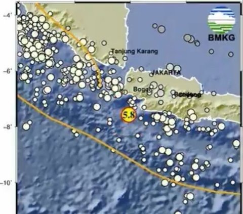 Update: Tak Hanya Depok, Getaran Gempa Bumi 5,7 Magnitudo di Banten Terasa hingga Bandung
