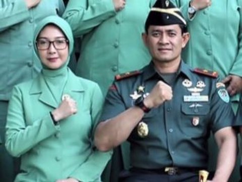 Pesona Istri Brigjen Faisol Eks Paspampres, Anggun saat Dampingi Suami Tugas