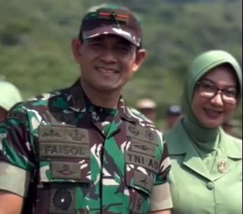 Pesona Istri Brigjen Faisol Eks Paspampres, Anggun saat Dampingi Suami Tugas