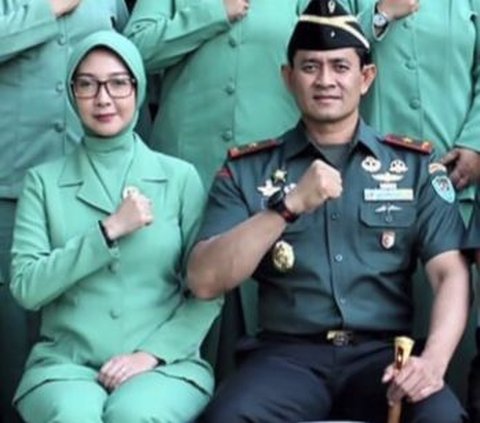 Pesona Istri Brigjen Faisol Eks Paspampres, Anggun saat Dampingi Suami Tugas