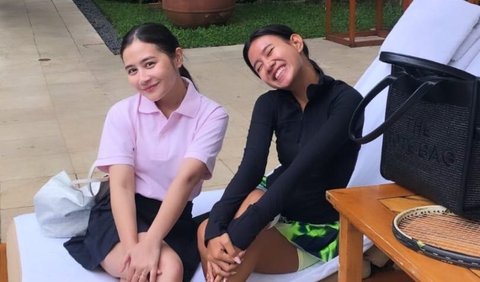 Ada juga yang salfok dengan penampilan Prilly. Penampilannya disebut tetap cantik meski sedang olahraga.<br>