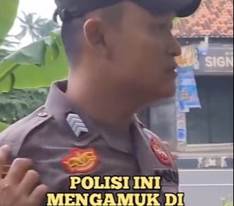 Polisi Berpangkat Bripka Tiba-tiba Ngamuk di Pinggir Jalan Gebuki 'Sosok' Ini, Ending-nya Bikin Ketawa