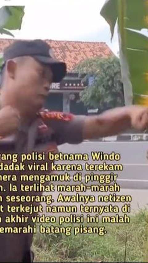 Polisi Berpangkat Bripka Tiba-tiba Ngamuk di Pinggir Jalan Gebuki 'Sosok' Ini, Ending-nya Bikin Ketawa