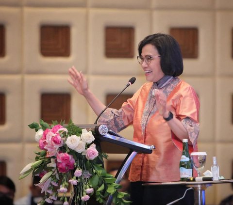 Portrait of Minister of Finance Sri Mulyani, the Appearance of the Workspace Makes You Focus!