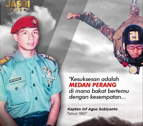 Potret Lawas Panglima TNI saat Pangkat Kapten, Pernah Kursus Terjun Bebas Militer 'Menaklukan Rasa Takut'