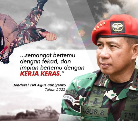 Potret Lawas Panglima TNI saat Pangkat Kapten, Pernah Kursus Terjun Bebas Militer 'Menaklukan Rasa Takut'