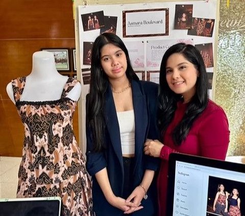 Proud of Annisa Pohan, Showing Her Batik Putri Semata Wayang Project
