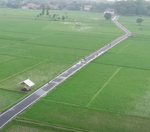 Perbaikan jalan tersebut ternyata ada campur tangan dari mantan Bupati Purwakarta Dedi Mulyadi.<br>