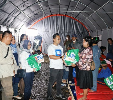 BRI Sigap Salurkan Bantuan Sembako Ke Korban Puting Beliung Sumedang