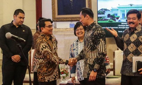 Jabat Tangan di Istana, AHY Bicara Hubungannya dengan Moeldoko