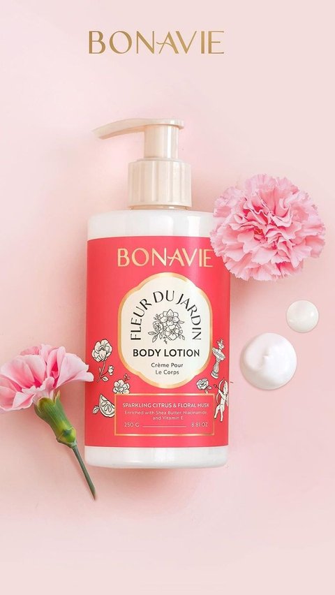 2. BONAVIE Body Lotion Fleur de Jardin