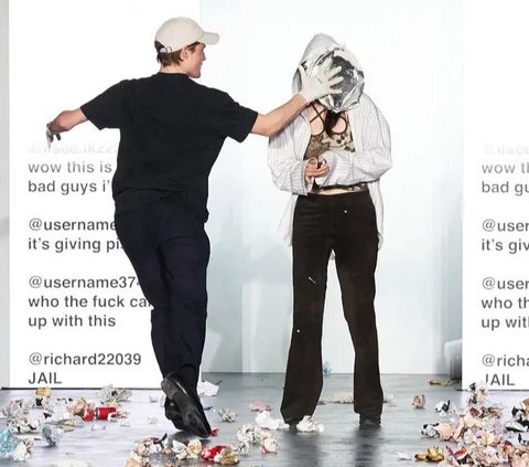 Fashion Show Throwing Models with Trash, This Brand Immediately Sparks Controversy