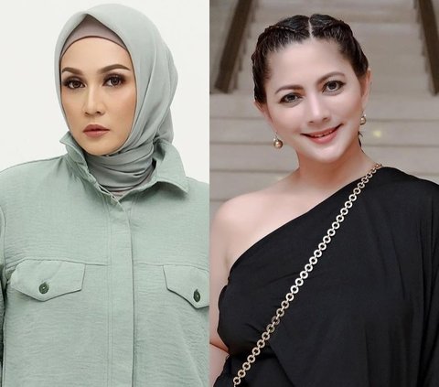 Style Competition between Cut Keke and Dina Lorenza, two former wives of Gathan Saleh, the perpetrator of the shooting in East Jakarta