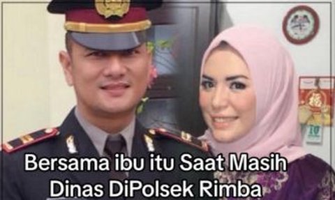 Kisah Asmara Iptu Boy Nunggu Cinta Sang Istri Sejak SMA kini Bersama, Paras Ibu Bhayangkari Bikin Salfok