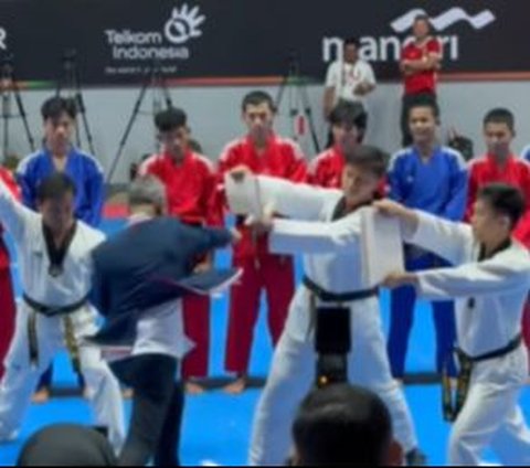 Aksi Keren Jenderal TNI Keluarkan Jurus Taekwondo, Bikin Kagum Semua Bersorak