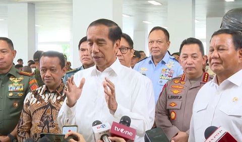 Meski begitu, Jokowi melihat masih ada dinamika dan riak-riak kecil saat Pemilu berlangsung. <br>